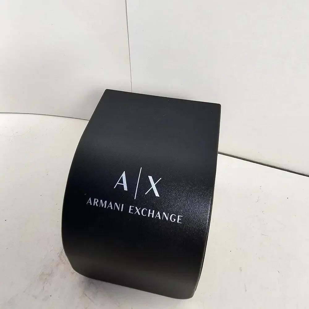 ARMANI EXCHANGE MEN'S SILVER TONE STAINLESS BLUE DIAL CHRONOGRAPH WATCH AX2509 - Picture 3 of 4